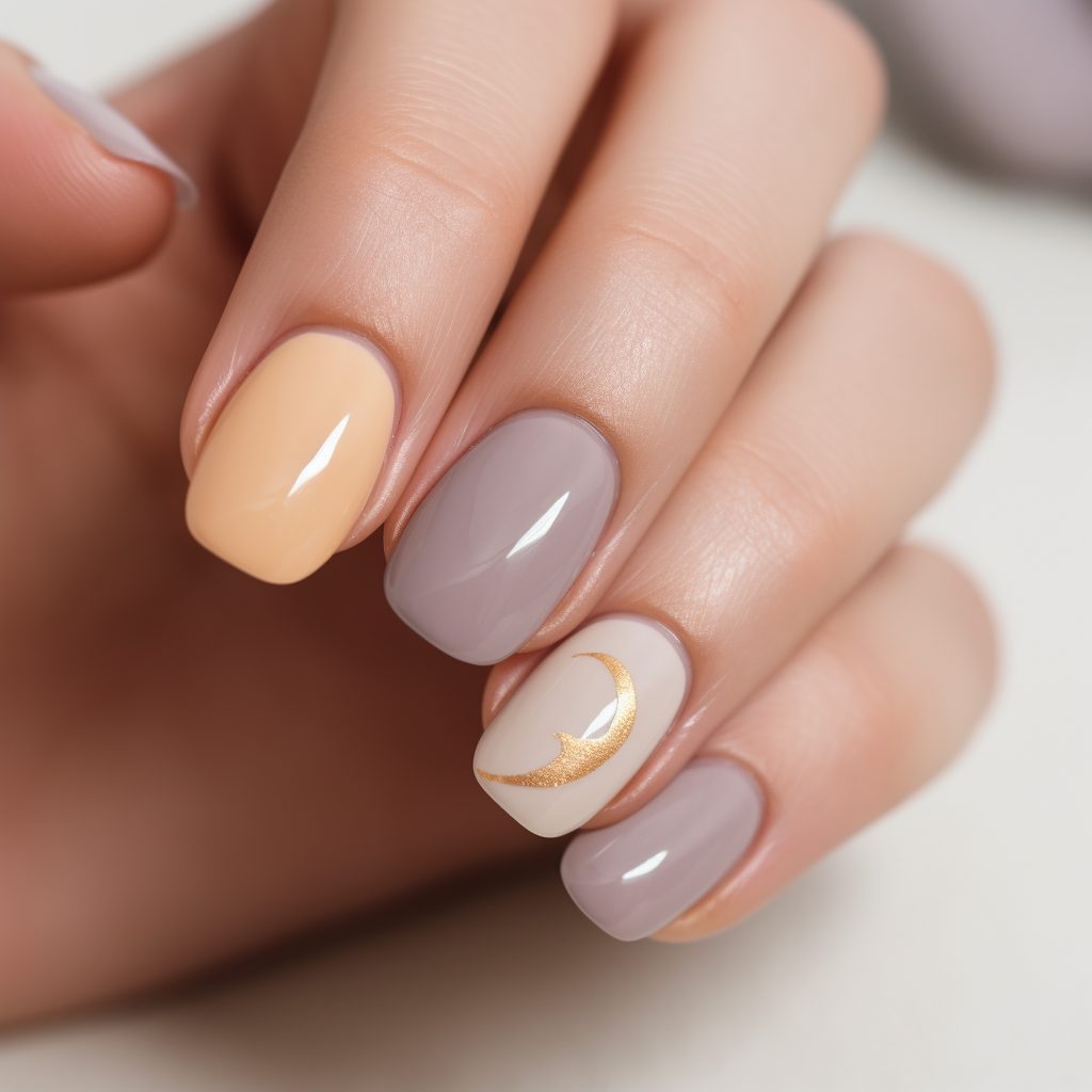 Маникюр в 15 лет: Как ухаживать за ногтями и выразить свой стиль 3 moon manicure with a nude base color and a contrasti 487a0cdb df91 4be2 845e b455a7d37d9e